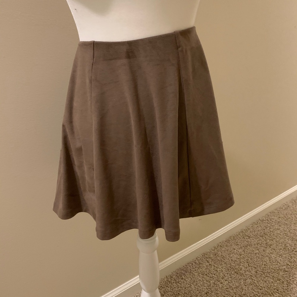 Forever 21 faux suede mini skirt